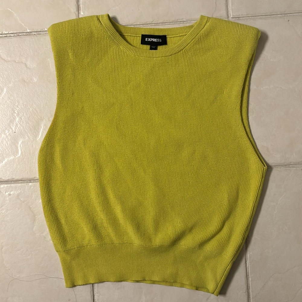 Express sweater sleeveless tank